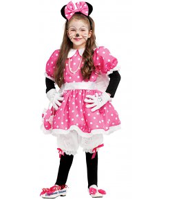 Costume di carnevale TOPOLETTA LUSSO BABY